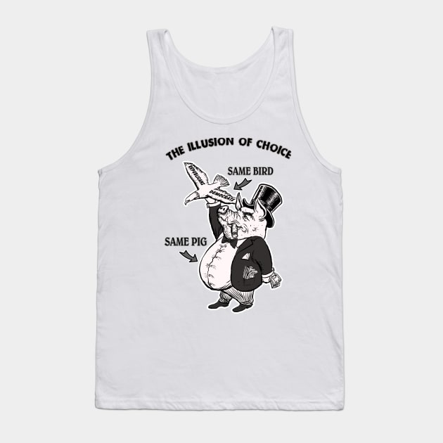 The Illusion of Choice Tank Top by Lizarius4tees